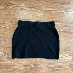 UO Black Mini Skirt